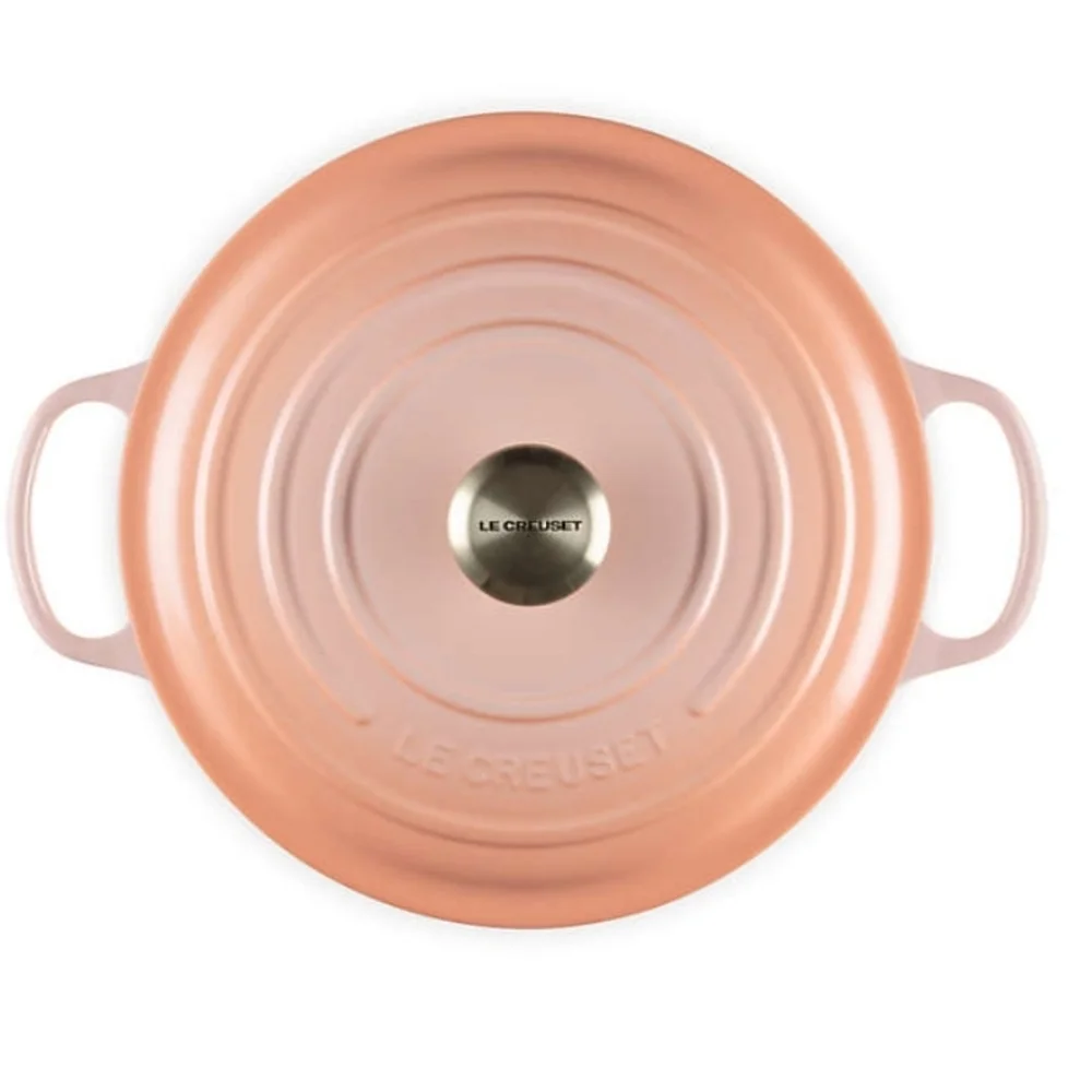 NEW!!! Le Creuset ® Signature 7.25-Qt. Peche Enameled Cast Iron Round Dutch Oven
